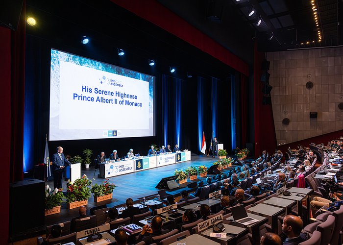 Instituto Hidrográfico na Assembleia da Ordem Hidrográfica Internacional