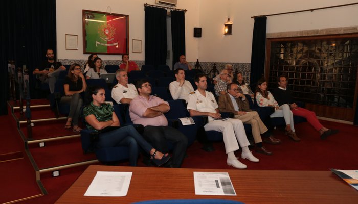 Instituto Hidrográfico recebe os participantes para a reunião do projeto SIMOcean