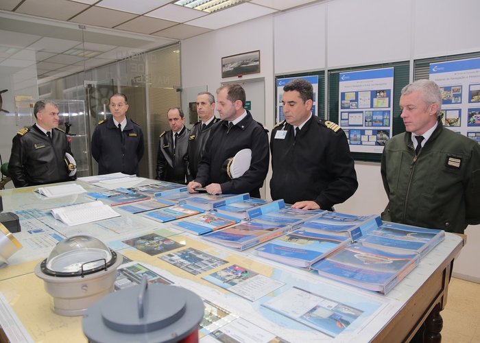 Instituto Hidrográfico recebe os representantes nacionais na célula permanente da EUROMARFOR