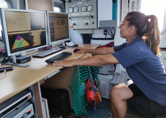 Levantamento topo-hidrográfico no grupo central do arquipélago dos Açores - 2020