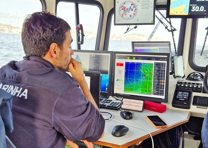 Hydrographic Institute carries out pioneering hydrographic and geophysical survey at the Lisbon Naval Base