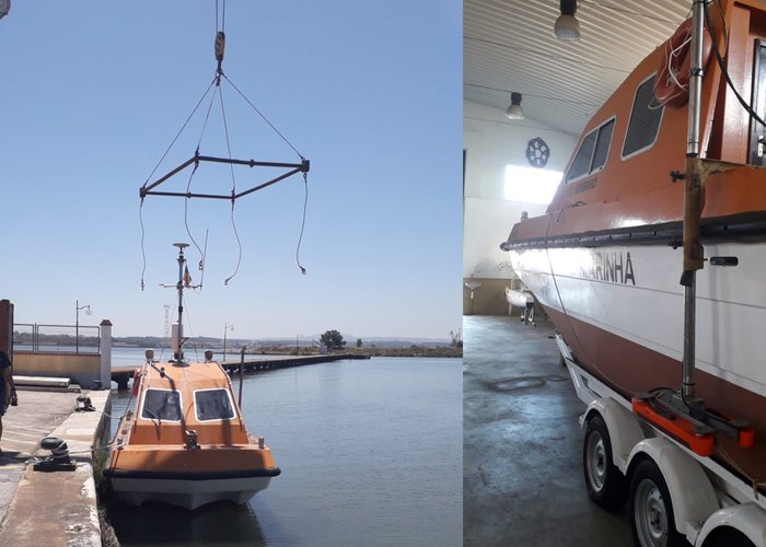 Colaboração da BH na formação prática do Curso de Especialização de Oficiais em Hidrografia