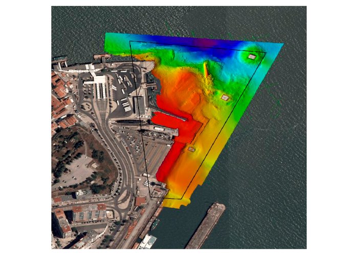 Levantamento Hidrográfico em Cacilhas