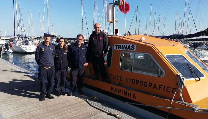 Levantamento Hidrográfico na Golada do Bugio