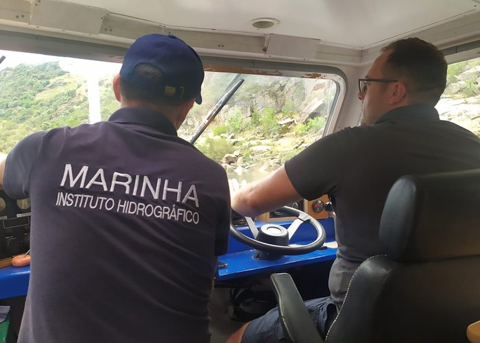 Levantamento Hidrográfico via navegável do Douro – Albufeiras da Régua e Valeira