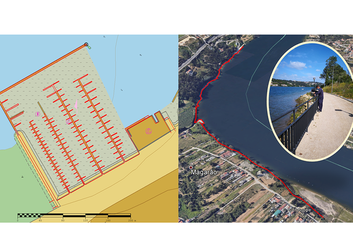 Levantamento Hidrográfico via navegável do Douro