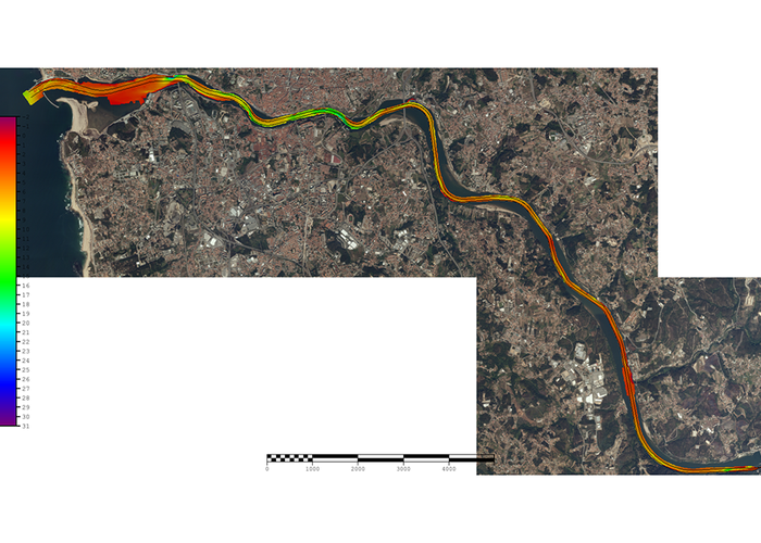Levantamento Hidrográfico via navegável do Douro