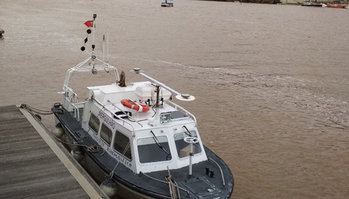 Levantamento Topo-Hidrográfico no Rio Guadiana