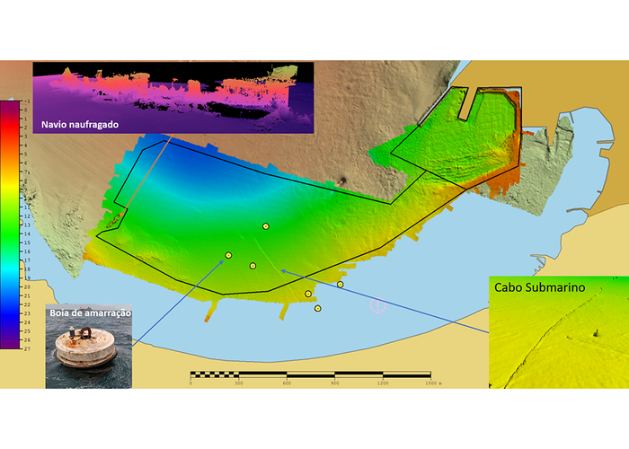 Levantamento hidrográfico em Cabo Verde - Mindelo