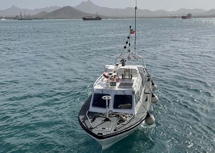 Levantamento hidrográfico em Cabo Verde - Mindelo