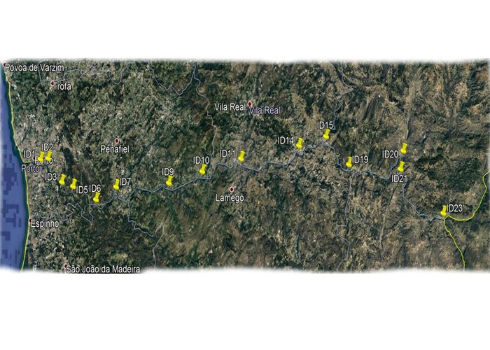 A Brigada Hidrográfica iniciou um levantamento topográfico na Via Navegável do Douro