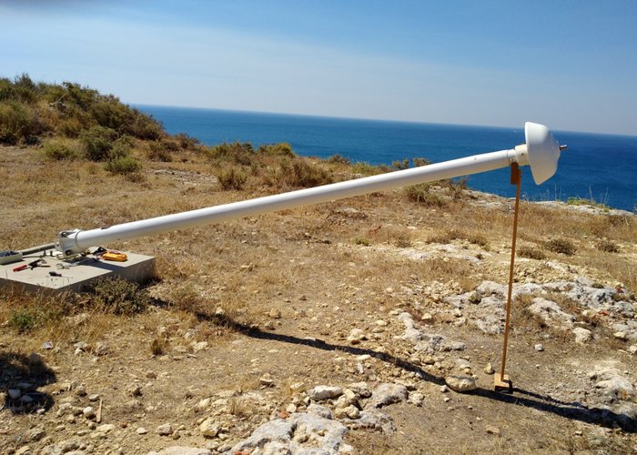 Manutenção à rede de radares HF em julho de 2017