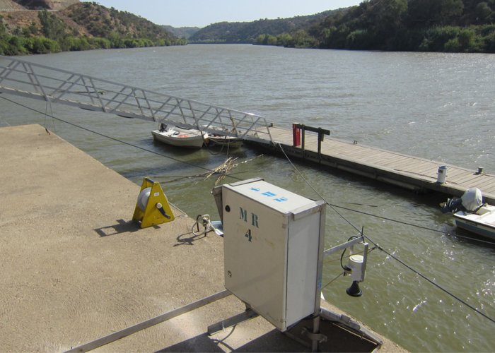 Levantamento Topo-Hidrográfico no Rio Guadiana - 2017