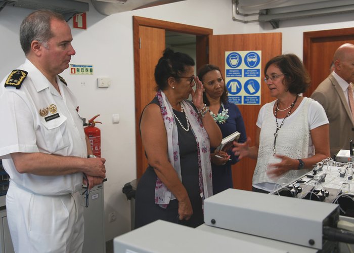 Ministra da Educação, Família e Inclusão Social de Cabo Verde visita IH