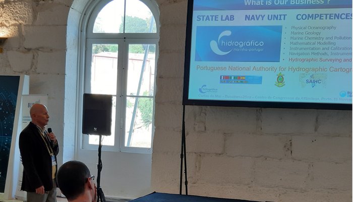 Ministro do Mar visitou o stand do IH no Business2Sea 2019