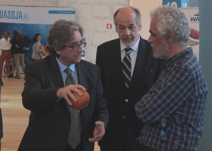 Ministro do Mar visitou o stand do IH no Business2Sea 2019