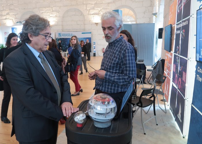 Ministro do Mar visitou o stand do IH no Business2Sea 2019