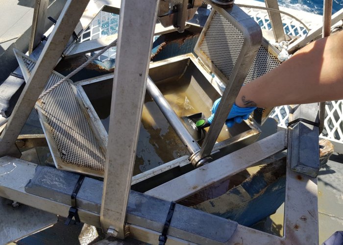 Missão de recolha de amostras de sedimento para o projeto AQUIMAR