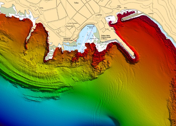 Levantamento topo-hidrográfico no grupo central do Arquipélago dos Açores - 2019