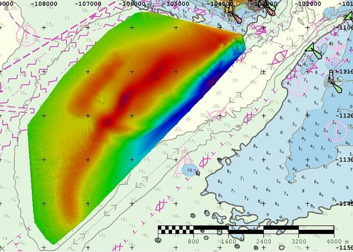 Levantamento Hidrográfico no Cachopo do Norte e Cabeça do Pato