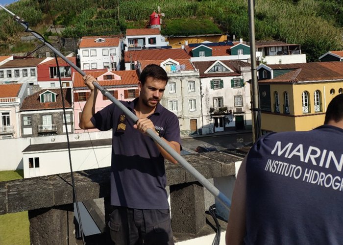 Brigada Hidrográfica inicia levantamento topo-hidrográfico no Arquipélago dos Açores.