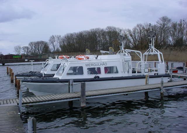 Mergulhão and Gaivota Hydrographic Boats