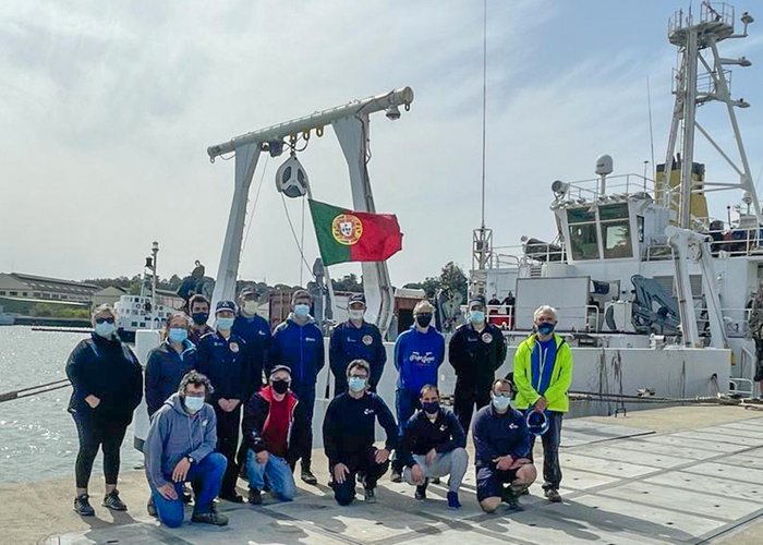 NRP Almirante Gago Coutinho termina primeira fase da campanha hidro-oceanográfica multidisciplinar