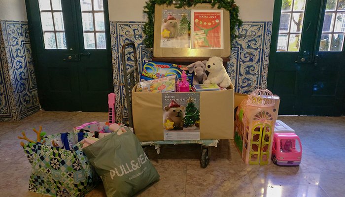 Natal mais feliz em cooperação com a Junta de Freguesia da Estrela