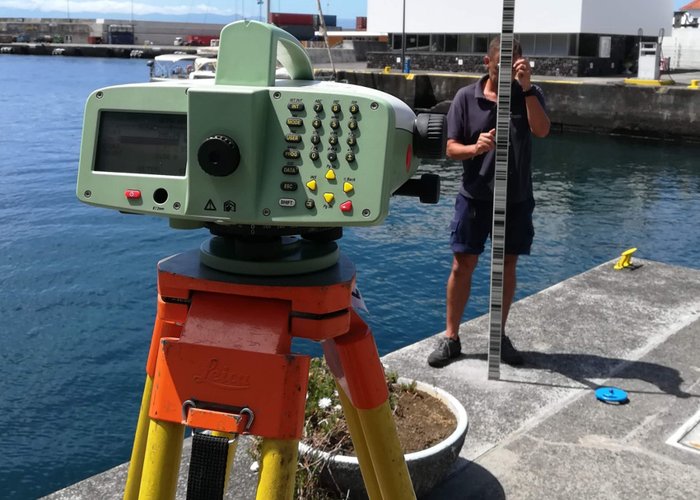 Levantamento topo-hidrográfico no grupo central do Arquipélago dos Açores - 2019