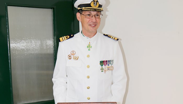 O Comandante Santos Fernandes é o novo chefe da Divisão de Oceanografia.
