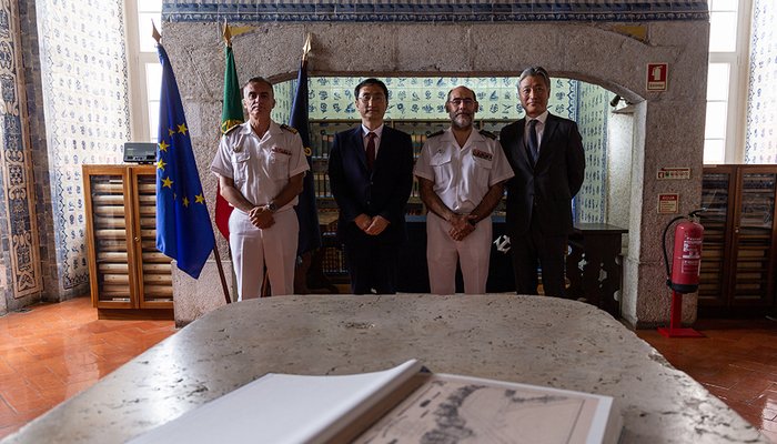 O Instituto Hidrográfico recebe a visita do Embaixador da República da Coreia em Portugal