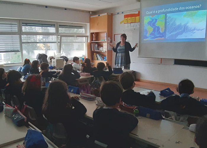 O Instituto Hidrográfico visitou o Colégio de S. Tomás