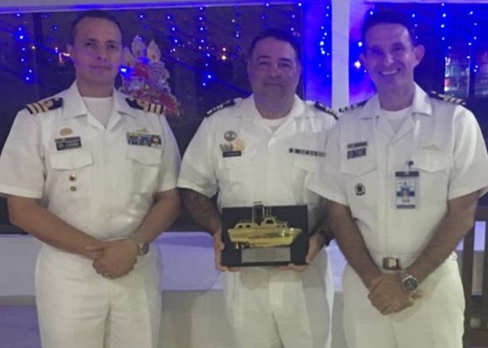 Diretor da Escola de Hidrografia e Oceanografia realiza Workshop na Colômbia