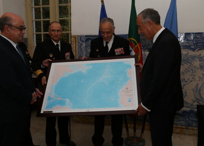 Visita de sua Excelência o Presidente da República Portuguesa no âmbito das comemorações dos 700 anos da Marinha.