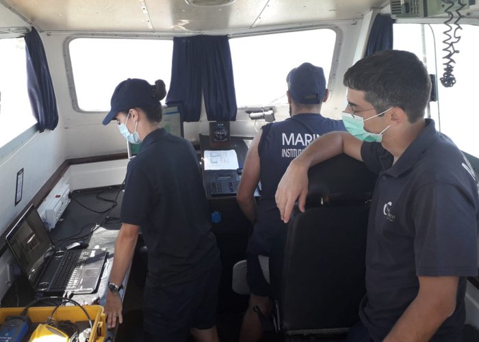 Colaboração da BH na formação prática do Curso de Especialização de Oficiais em Hidrografia