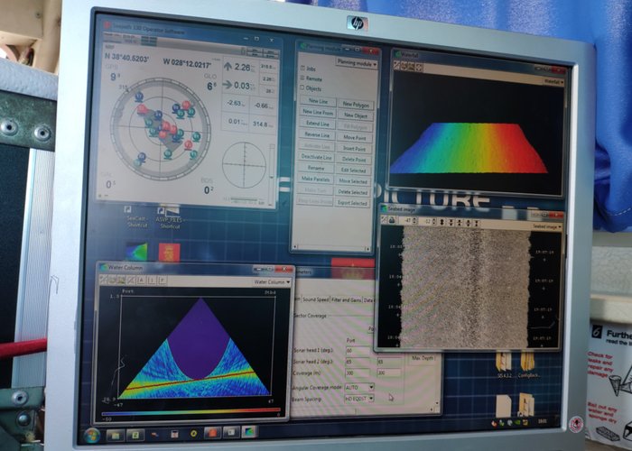 Levantamento topo-hidrográfico no grupo central do Arquipélago dos Açores - 2019