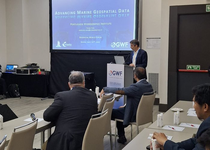 Instituto Hidrográfico participa no Geospatial World Forum 2025