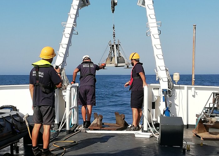 Primeira missão de recolha de amostras e de dados para o projeto AQUIMAR - 2018 - 1ª Missão