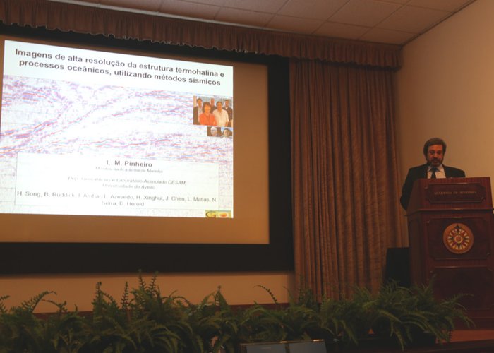 Participação do IH na sessão cultural da Academia de Marinha