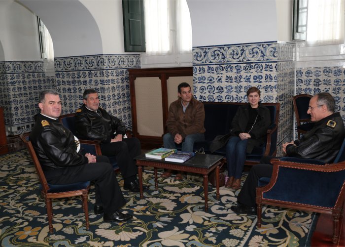 Diretor-geral do Instituto Hidrográfico reúne-se com o Presidente da Junta de Freguesia da Estrela