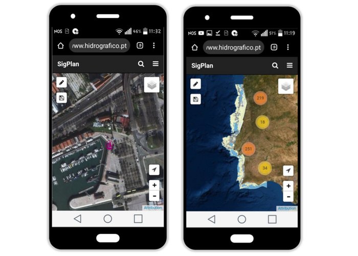 Instituto Hidrográfico lança aplicação de cartografia costeira para apoio ao planeamento de atividades
