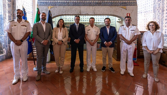 Secretário Regional do Mar e das Pescas dos Açores visita o Instituto Hidrográfico