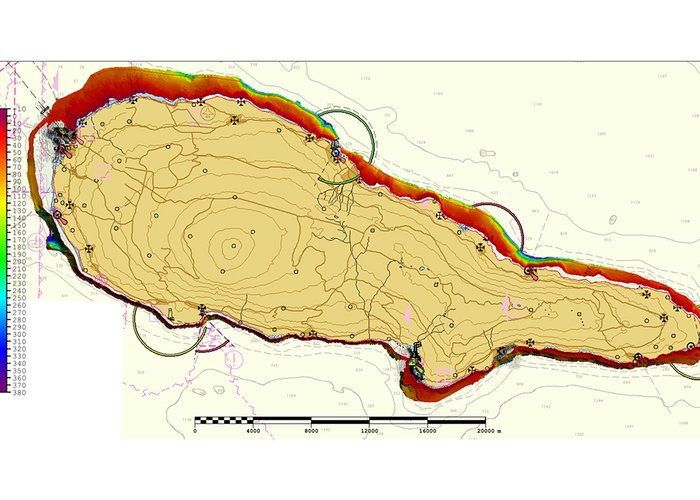 Levantamento topo-hidrográfico no grupo central do arquipélago dos Açores - 2020