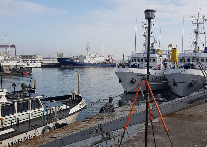 Levantamento Hidrográfico Base Naval de Lisboa e canal do Alfeite