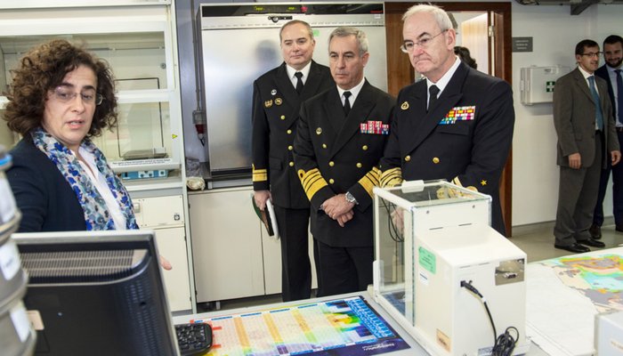  Visita à Divisão de Geologia Marinha 