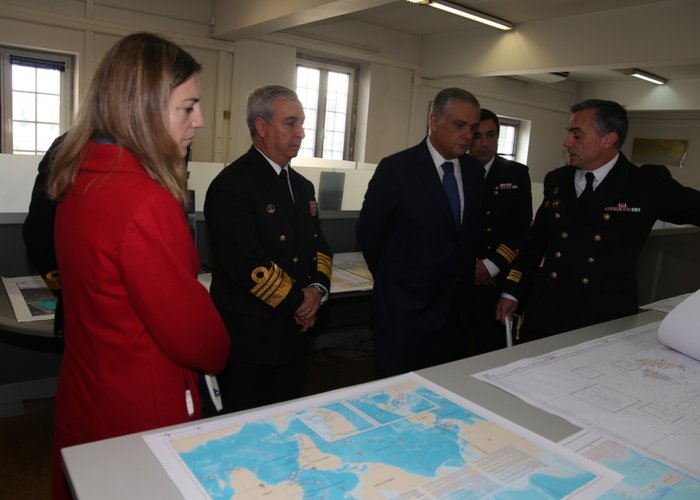 Secretário de Estado Adjunto e da Defesa Nacional visita o IH