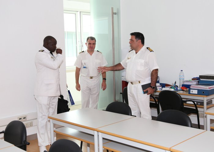 Visita à Marinha do Chefe do Estado-Maior da Marinha Nacional da Costa do Marfim