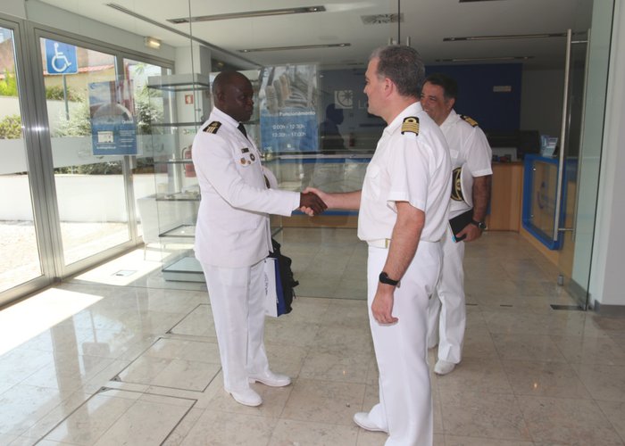 Visita à Marinha do Chefe do Estado-Maior da Marinha Nacional da Costa do Marfim