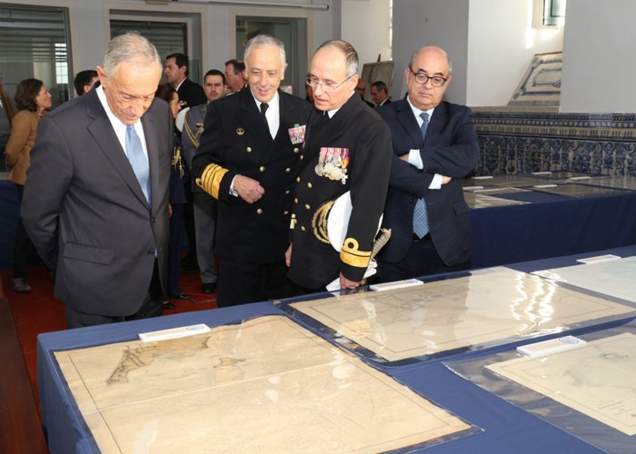 Visita de sua Excelência o Presidente da República Portuguesa no âmbito das comemorações dos 700 anos da Marinha.