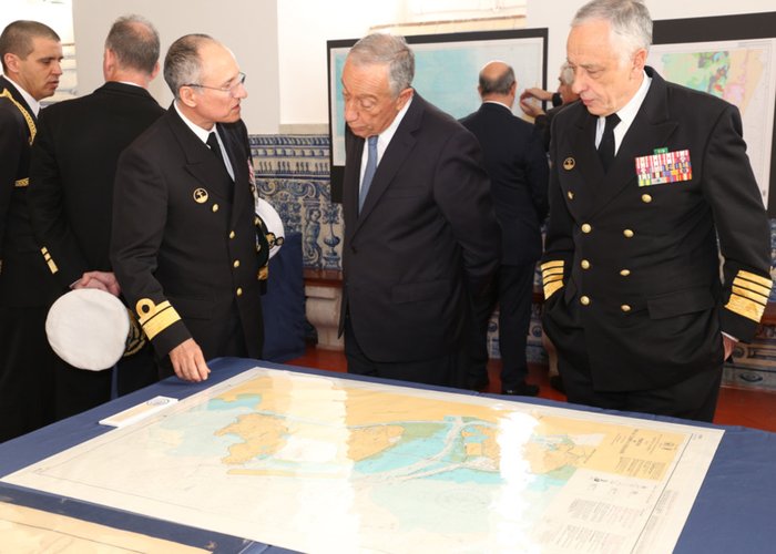 Visita de sua Excelência o Presidente da República Portuguesa no âmbito das comemorações dos 700 anos da Marinha.